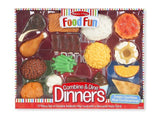 Melissa & Doug Food Fun Combine & Dine Dinners - Red
