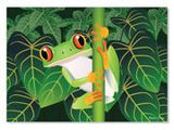 Melissa & Doug Red-Eyed Tree Frog Cardboard Jigsaw Puzzle, 60-Piece