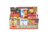 Melissa & Doug Grocery Boxes for Pretend Kitchens and Shopping (11 pcs)