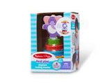 Melissa & Doug First Play Wooden Elephant Rocking Stacker (6 pcs)