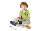 Melissa & Doug Caterpillar Xylophone Musical Toy With Wooden Mallets