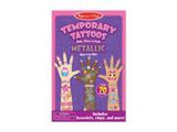 Melissa & Doug Temporary Tattoos – Metallic