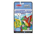 Melissa & Doug On-the-Go Crafts, Sequin Art, Animals