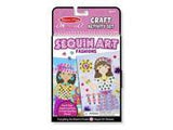 Melissa & Doug On-the-Go Crafts, Sequin Art, Fashion