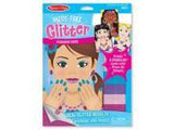 Melissa & Doug Mess Free Glitter -Glamour Faces