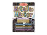 Melissa & Doug Metallic Marker Trace & Color Pad