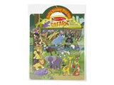 Melissa & Doug Puffy Sticker Play Set: Safari - 42 Reusable Stickers