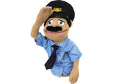 Melissa & Doug Police Officer Puppet With Detachable Wooden Rod