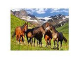 Melissa & Doug Mountain Horses Cardboard Jigsaw Puzzle (500 pcs, 1.5 x 2 feet)