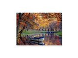 Melissa & Doug Mirror Pond Autumn Boat Cardboard Jigsaw Puzzle (500 pcs, 1.5 x 2 feet)
