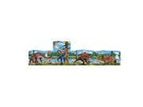 Melissa And Doug Dinosaurs 4-In-1 Jumbo Linking Floor Puzzle 96pc
