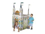 Melissa & Doug Medieval Castle Indoor Corrugate Playhouse (Over 5 Feet Tall)