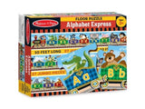 Melissa & Doug Alphabet Express Jumbo Jigsaw Floor Puzzle (27pc, 10 feet long)