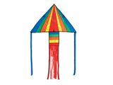 Melissa & Doug Rainbow Rocket Delta Kite (39-Inch Wingspan)