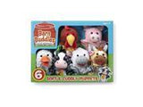 Melissa & Doug Barn Buddies Hand Puppets 6pc