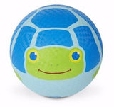 Melissa & Doug Sunny Patch Dilly Dally Turtle Classic Rubber Kickball