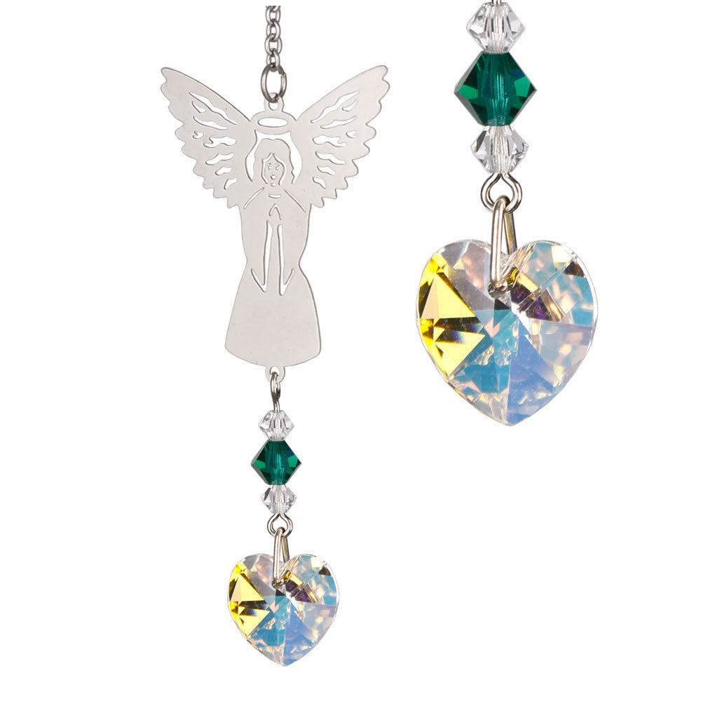 Woodstock Birthstone Angel Suncatcher - May BAMY