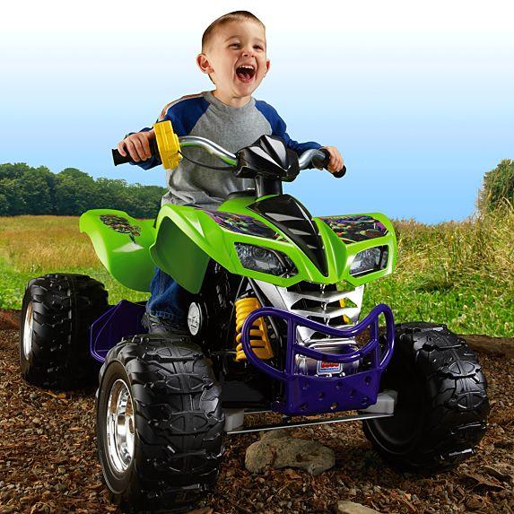Fisher Price Power Wheels® Teenage Mutant Ninja Turtles™ Kawasaki KFX - BCK86X®