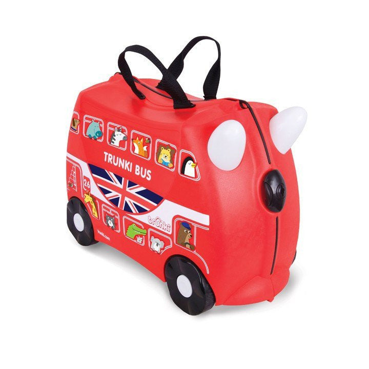 Trunki The Original Ride-On Suitcase - Boris the Bus Trunki