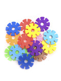 Viahart Brain Flakes 500 Piece Interlocking Plastic Disc Set