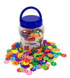 Viahart Brain Flakes 500 Piece Interlocking Plastic Disc Set