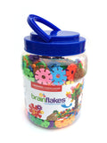 Viahart Brain Flakes 500 Piece Interlocking Plastic Disc Set