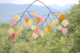 Woodstock Autumn Leaves Capiz Chime C721