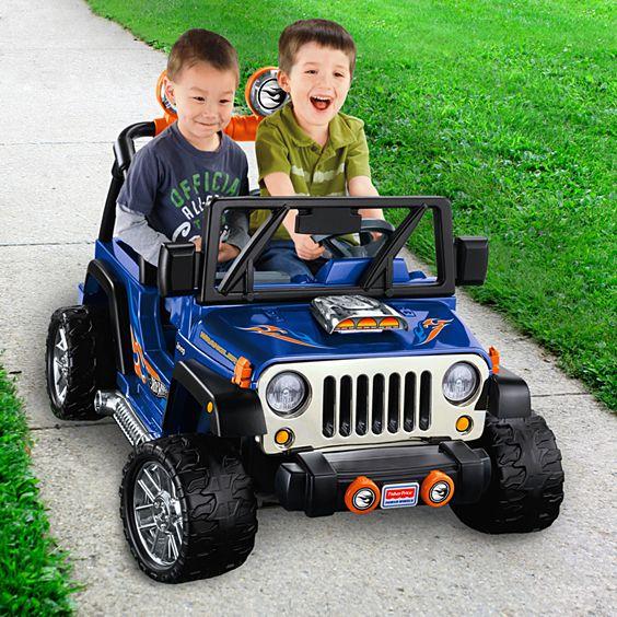 Fisher Price Power Wheels® Hot Wheels™ Jeep® Wrangler CBG61