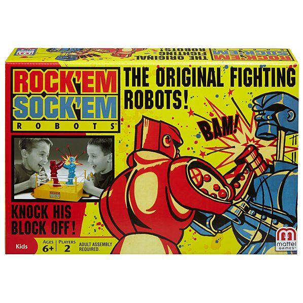 Mattel Rock 'EM Sock 'EM Robots® Game CCX97