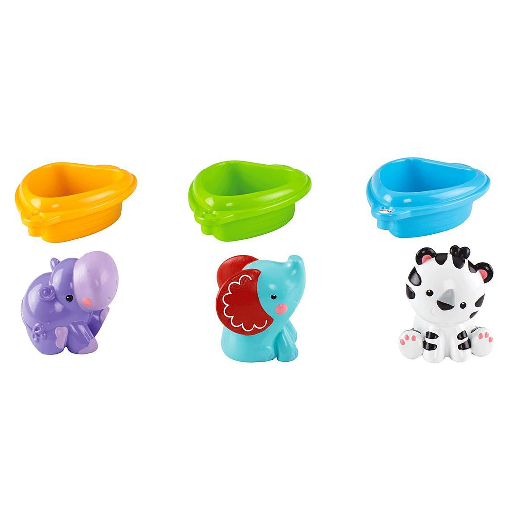 Fisher Price Scoop ’n Link Bath Boats CDC04