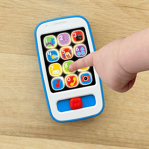 Fisher Price Laugh & Learn® Smart Phone Grey, Pink, Blue ,Gold