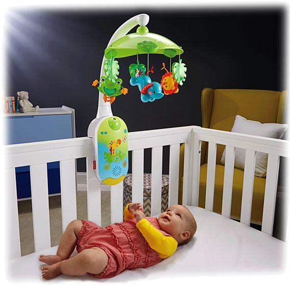 Fisher Price Rainforest Friends Smart Connect™ 2-in-1 Projection Mobile CMK04