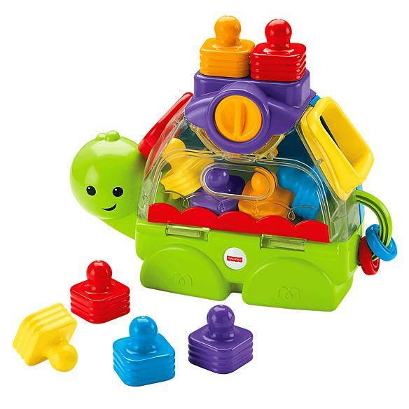Fisher Price Little Stackers Sort 'n Spill Turtle CMY20