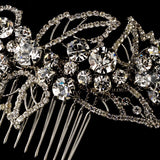 Antique Silver Comb 593