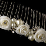 Pretty Pearl Bridal Hair Comb 594