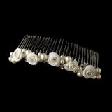 Pretty Pearl Bridal Hair Comb 594