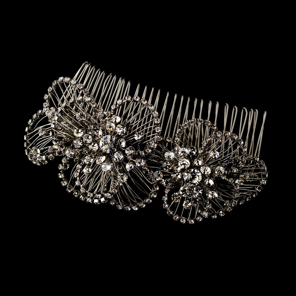Crystal Vintage Bridal Hair Comb 598