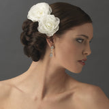 Elegant Bridal Hair Clip Pair - Clip 404