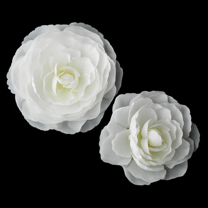 Elegant Bridal Hair Clip Pair - Clip 404