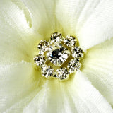 Jeweled Delphinium Medium Alligator Hair Clip 407