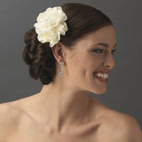 Gardenia Cluster Bridal Hair Flower on Clip 411
