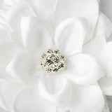 Petite Flower Feather Fascinator Bridal Wedding Day Hair Clip 420