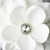 Flower Feather Fascinator Bridal Hair Clip 421