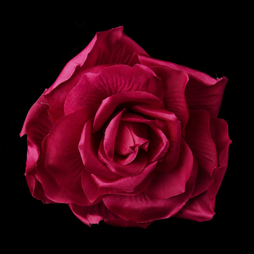 5" Elegant Bridal  Flower Hair Clip 428