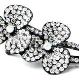 Clear Crystals & Clear Rhinestones on Clip 464