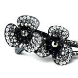 Clear Crystals & Clear Rhinestones on Clip 464