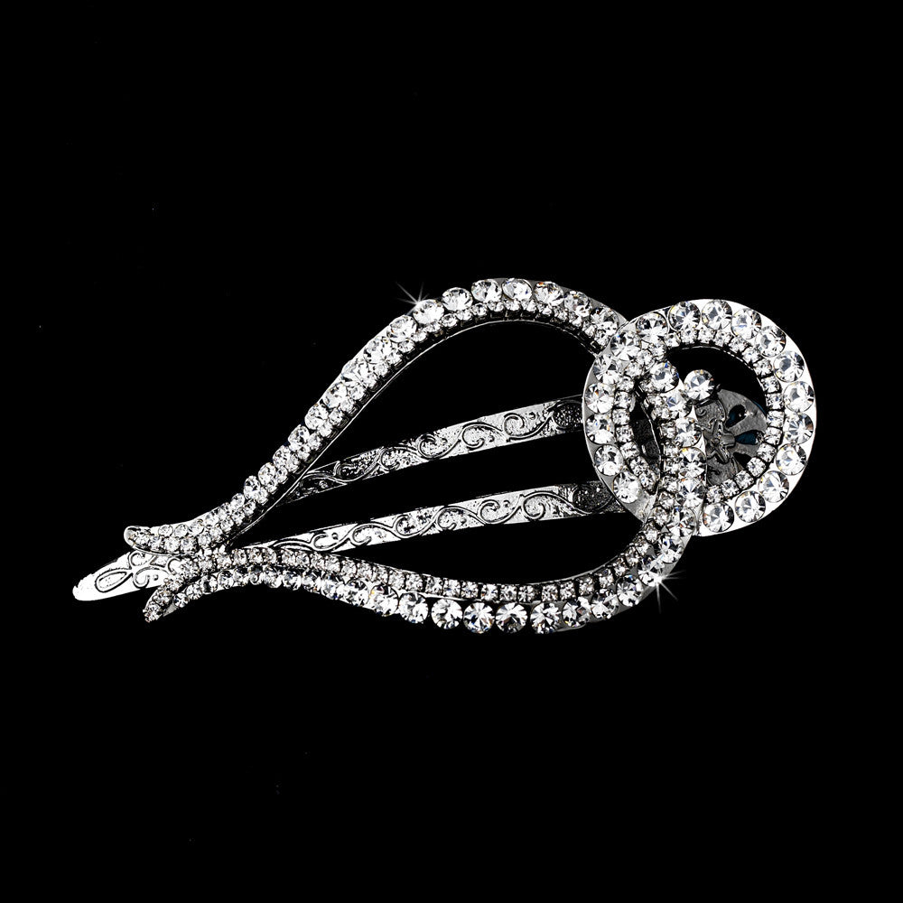 Silver Clear Clip 466