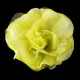 Flower Hair Clip 482-- Black,Blue,Green,Pink,Purple,White,Yellow,Red