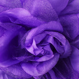 Flower Hair Clip 482-- Black,Blue,Green,Pink,Purple,White,Yellow,Red