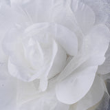 Flower Hair Clip 482-- Black,Blue,Green,Pink,Purple,White,Yellow,Red